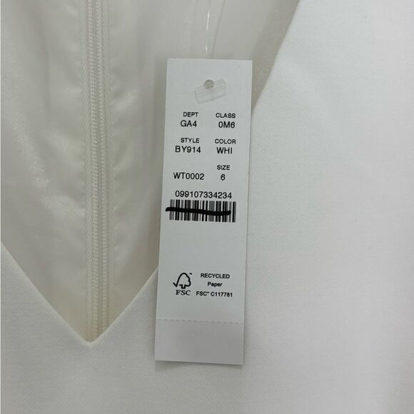 NWT J. Crew Interview dress in four-season stretch in white - Picture 9 of 11